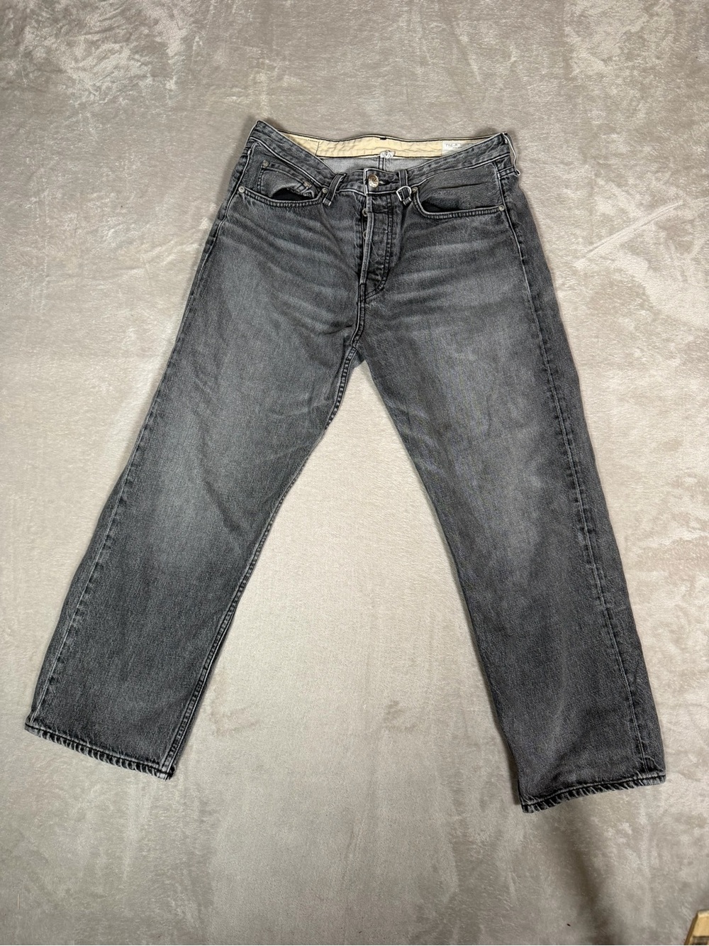 rag & bone Men's Relaxed Grey Jeans